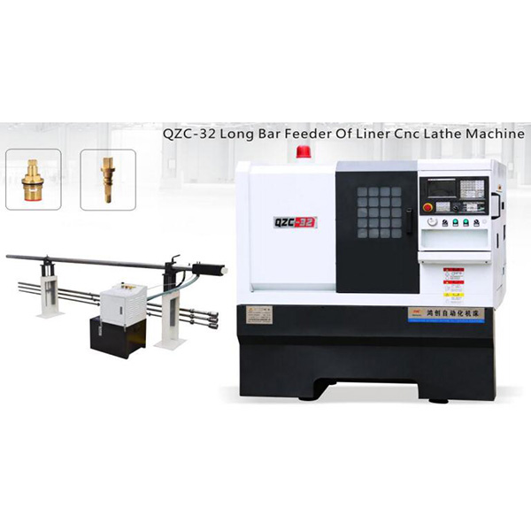 Fully automatic long material valve spool CNC machine