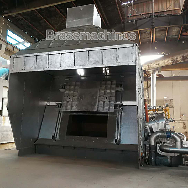 15 tons rectangular alloy reverberatory furnace aluminum